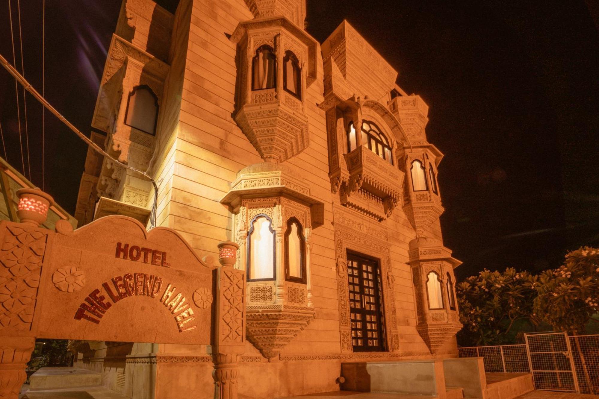 The Legend Haveli Hotell Jaisalmer Exteriör bild